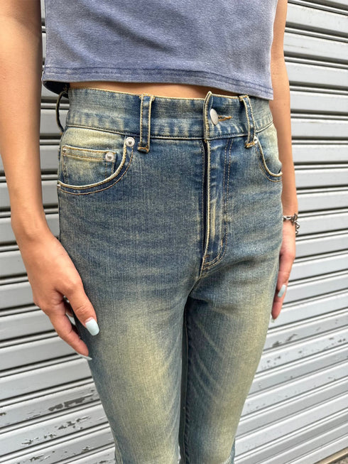 ヴィンテージフレアデニムパンツ